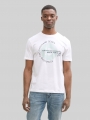 Tom Tailor T-Shirts mit Print im 3er-Pack - Sky Captain Blue Tom Tailor T-Shirts mit Print im 3er-Pack - Sky Captain Blue