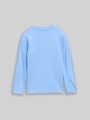 Tom Tailor Langarmshirt mit interaktivem Print - Light Blue
