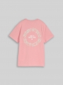 Tom Tailor Oversize T-Shirt mit Print - Blush Rose