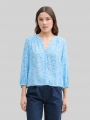 Tom Tailor Loose Fit Bluse aus Viskose - Small Flower Print Tom Tailor Loose Fit Bluse aus Viskose - Small Flower Print