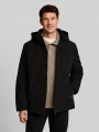Tom Tailor Funktionsjacke mit abnehmbarer Kapuze - Black Tom Tailor Funktionsjacke mit abnehmbarer Kapuze - Black