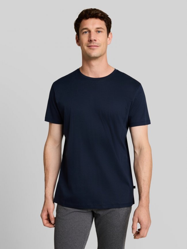 Tom Tailor T-Shirt in Unifarben - Sky Captain Blue