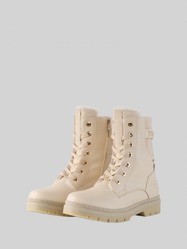 Tom Tailor Wasserfeste Stiefel mit Fütterung - Beige Tom Tailor Wasserfeste Stiefel mit Fütterung - Beige