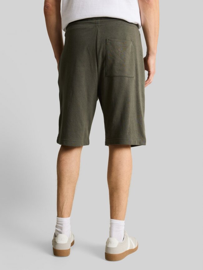 Tom Tailor Basic Sweat-Shorts - Deep Leaf Green Tom Tailor Basic Sweat-Shorts - Deep Leaf Green