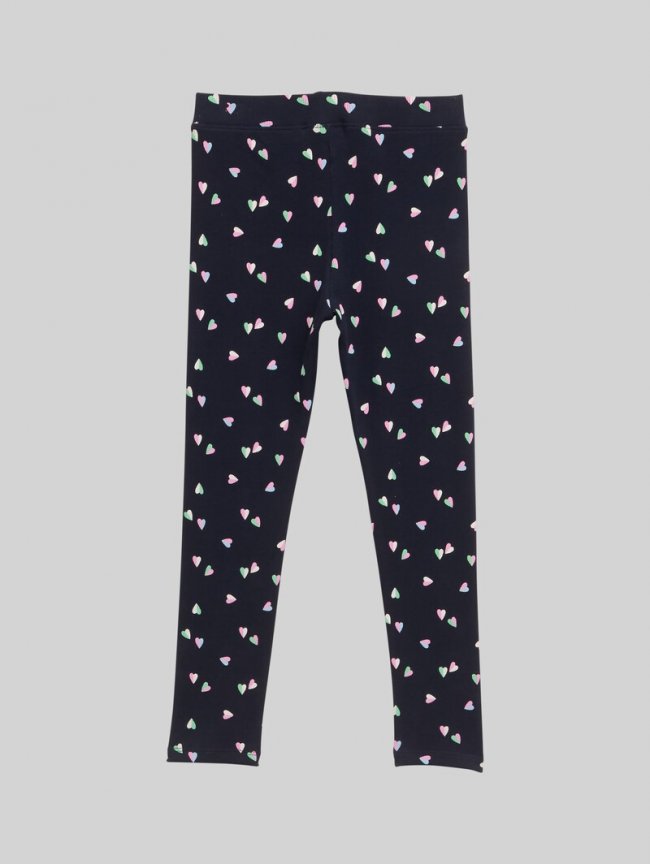 Tom Tailor Leggings mit Allover-Print - Mini Heart Design Tom Tailor Leggings mit Allover-Print - Mini Heart Design