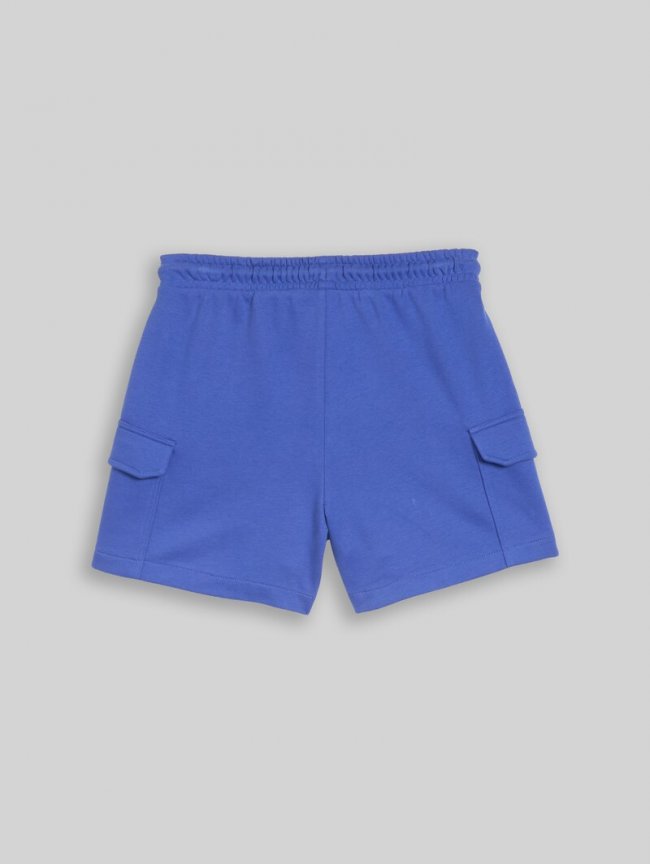 Tom Tailor Cargo Sweat-Shorts - Preppy Jean Blue Tom Tailor Cargo Sweat-Shorts - Preppy Jean Blue