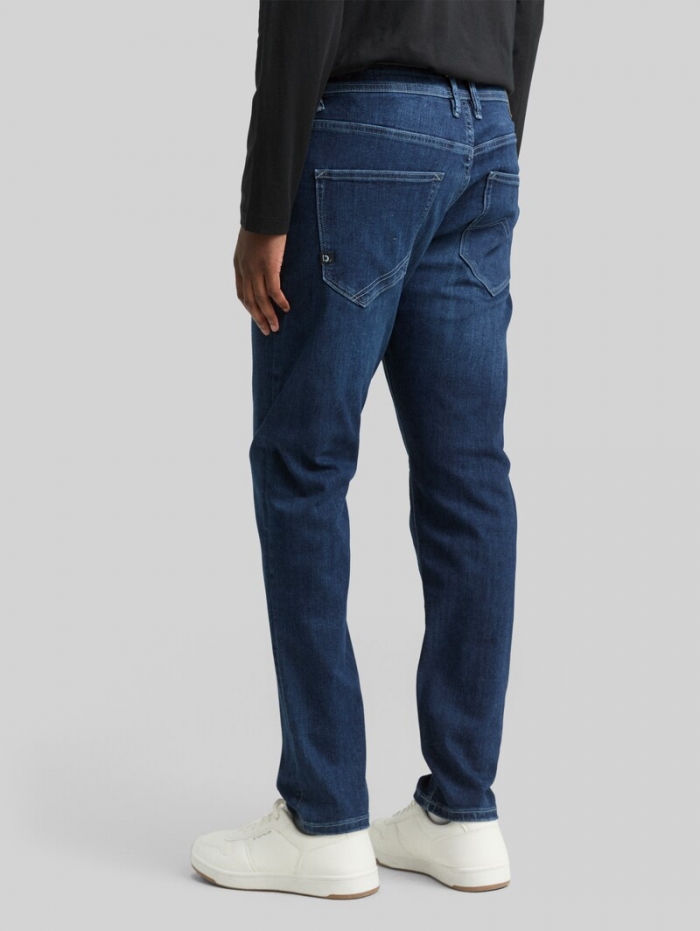 Tom Tailor TTBRYDEN TAPERED Jeans mit Stretch - Mid Stone Bright Blue Denim Tom Tailor TTBRYDEN TAPERED Jeans mit Stretch - Mid Stone Bright Blue Denim