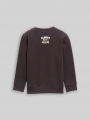 Tom Tailor Sweatshirt mit Print - Coal Grey Tom Tailor Sweatshirt mit Print - Coal Grey