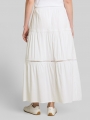 Tom Tailor Maxi-Rock mit Volants - White Tom Tailor Maxi-Rock mit Volants - White