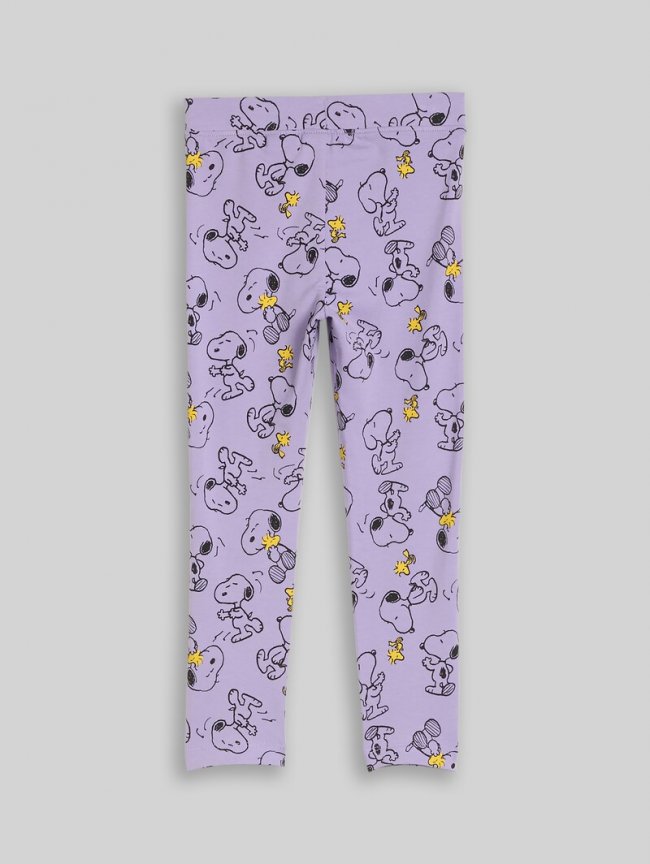 Tom Tailor Leggings mit Peanuts-Print - Sweet Purple Snoopy Allover Tom Tailor Leggings mit Peanuts-Print - Sweet Purple Snoopy Allover
