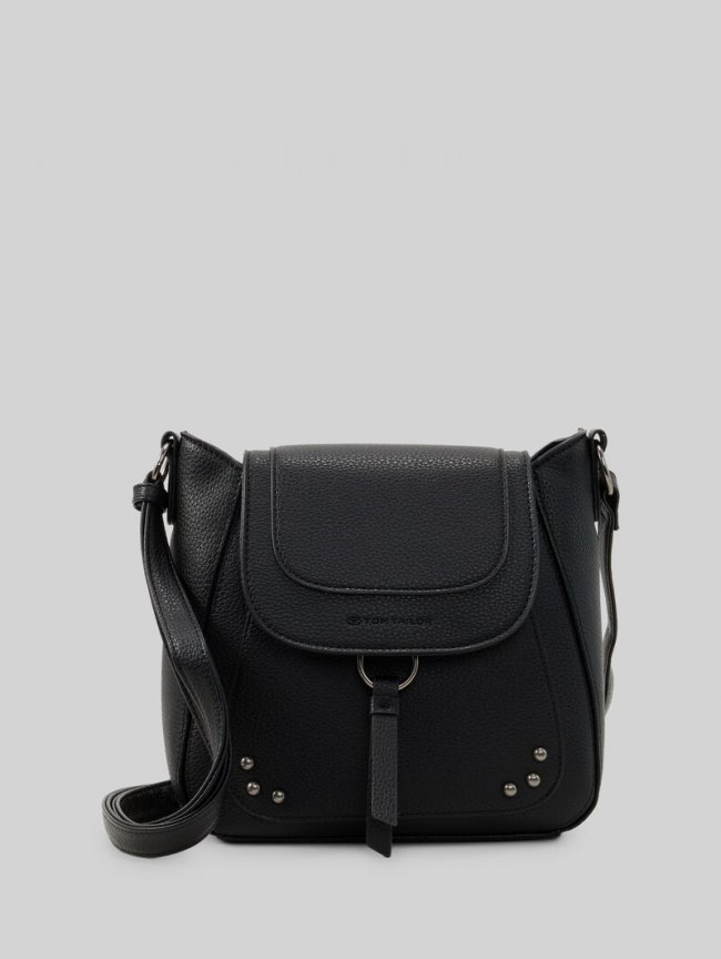 Tom Tailor TTNALANI S Umhängetasche mit Nieten - Schwarz / Black Tom Tailor TTNALANI S Umhängetasche mit Nieten - Schwarz / Black