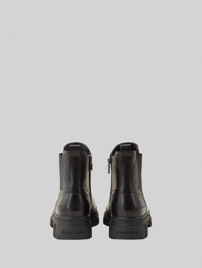 Tom Tailor Chelsea Boots mit Fütterung - Black Tom Tailor Chelsea Boots mit Fütterung - Black