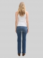 Tom Tailor TTALEXA STRAIGHT Jeans - Mid Stone Wash Denim Tom Tailor TTALEXA STRAIGHT Jeans - Mid Stone Wash Denim