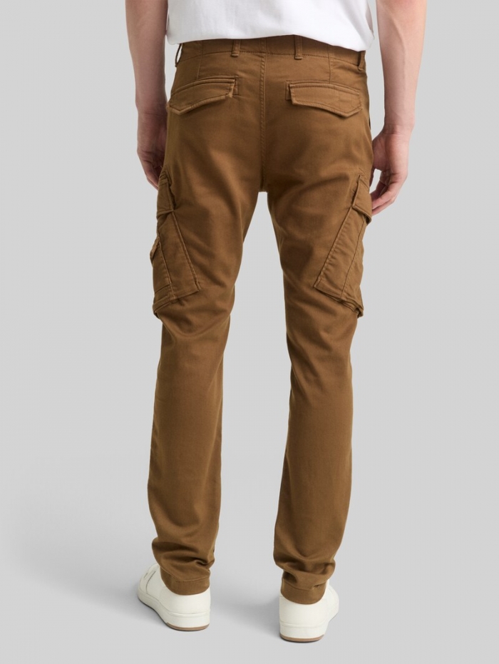 Tom Tailor Tapered Cargo Hose mit Stretch - Dark Palm Tom Tailor Tapered Cargo Hose mit Stretch - Dark Palm