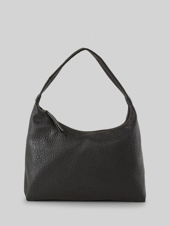 Tom Tailor TTEVELINA M Beuteltasche aus Lederimitat - Schwarz / Black Tom Tailor TTEVELINA M Beuteltasche aus Lederimitat - Schwarz / Black