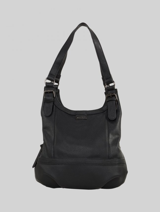 Tom Tailor TTJUNA Shopper mit Gürtelelement - Schwarz / Black Tom Tailor TTJUNA Shopper mit Gürtelelement - Schwarz / Black