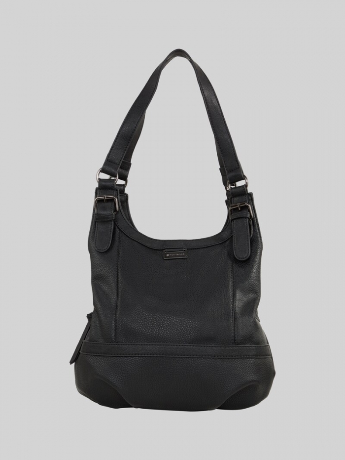 Tom Tailor TTJUNA Shopper mit Gürtelelement - Schwarz / Black Tom Tailor TTJUNA Shopper mit Gürtelelement - Schwarz / Black