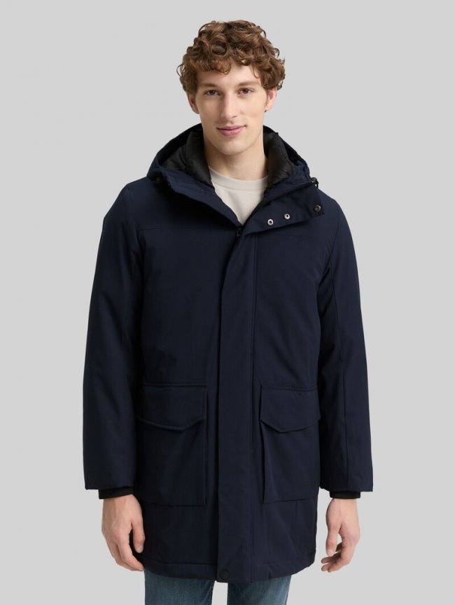 Tom Tailor Parka mit wasserabweisender Funktion - Sky Captain Blue Tom Tailor Parka mit wasserabweisender Funktion - Sky Captain Blue