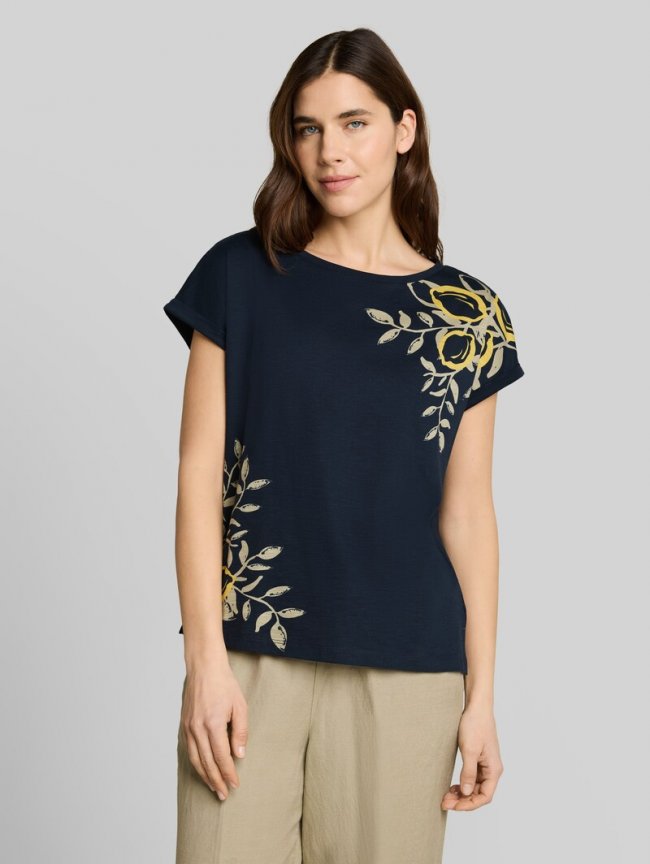 Tom Tailor T-Shirt mit Print - Sky Captain Blue Tom Tailor T-Shirt mit Print - Sky Captain Blue