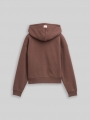 Tom Tailor Hoodie Sweatshirt mit Reißverschluss - Soft Chocolate Brown Tom Tailor Hoodie Sweatshirt mit Reißverschluss - Soft Chocolate Brown