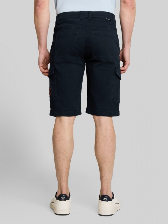 Tom Tailor Regular Fit Cargo Shorts mit Stretch - Sky Captain Blue Tom Tailor Regular Fit Cargo Shorts mit Stretch - Sky Captain Blue