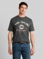 Tom Tailor T-Shirt mit Logo-Print - Darkest Olive