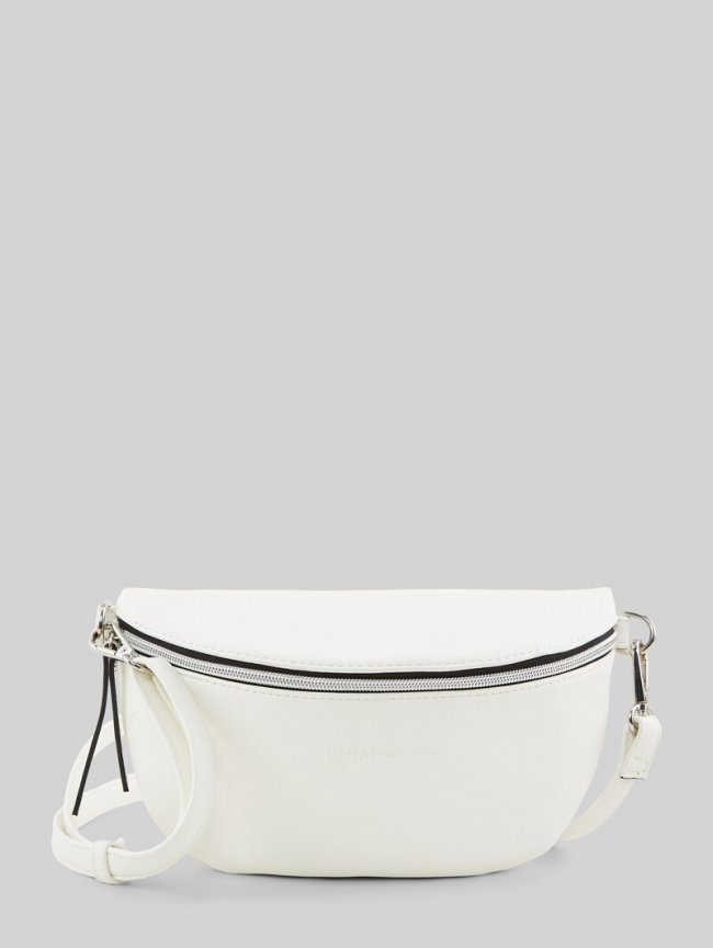 Tom Tailor TTROSIE Gürteltasche aus Lederimitat - White Tom Tailor TTROSIE Gürteltasche aus Lederimitat - White