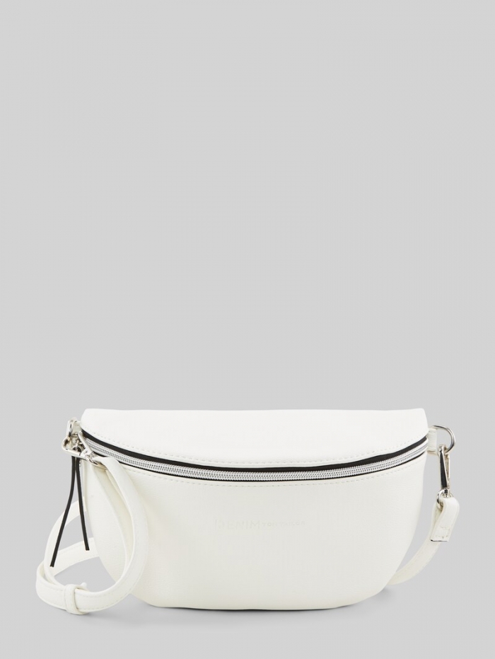 Tom Tailor TTROSIE Gürteltasche aus Lederimitat - White Tom Tailor TTROSIE Gürteltasche aus Lederimitat - White