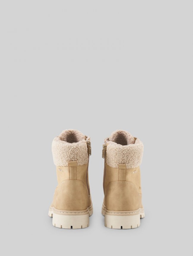 Tom Tailor Wasserdichte Stiefel mit Fütterung - Sand Tom Tailor Wasserdichte Stiefel mit Fütterung - Sand
