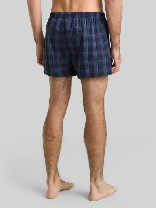 Tom Tailor Boxershorts mit Karomuster im 2er-Pack - Blue-dark-check Tom Tailor Boxershorts mit Karomuster im 2er-Pack - Blue-dark-check