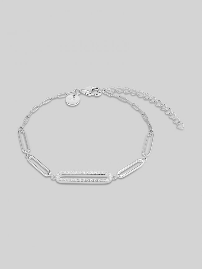 Tom Tailor Armband Silber 925 - Stein Zirkonia weiß - Silver Tom Tailor Armband Silber 925 - Stein Zirkonia weiß - Silver