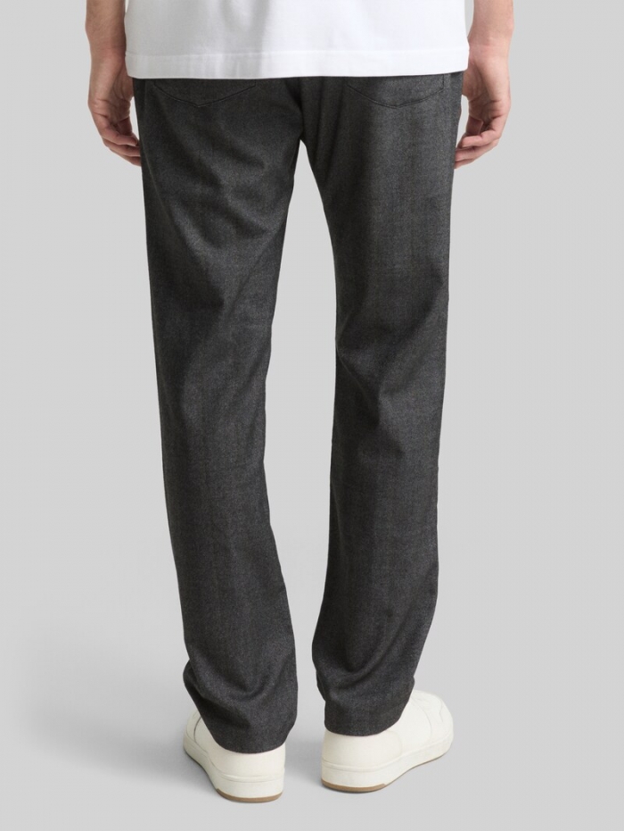 Tom Tailor TTREGULAR Chino Hose - Dark Grey Herringbone Stripe Tom Tailor TTREGULAR Chino Hose - Dark Grey Herringbone Stripe