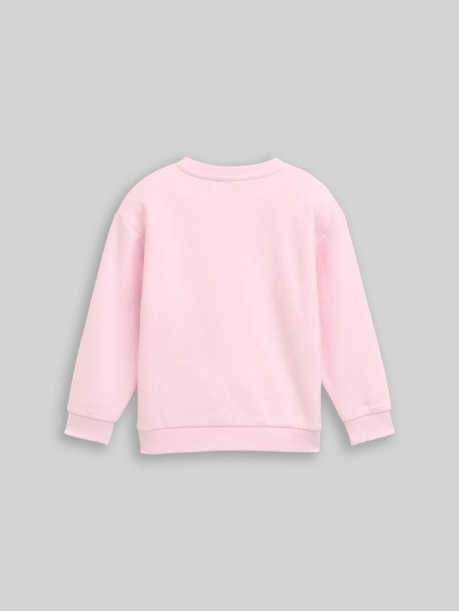 Tom Tailor Oversize Sweatshirt mit Stickerei - Peachskin Tom Tailor Oversize Sweatshirt mit Stickerei - Peachskin