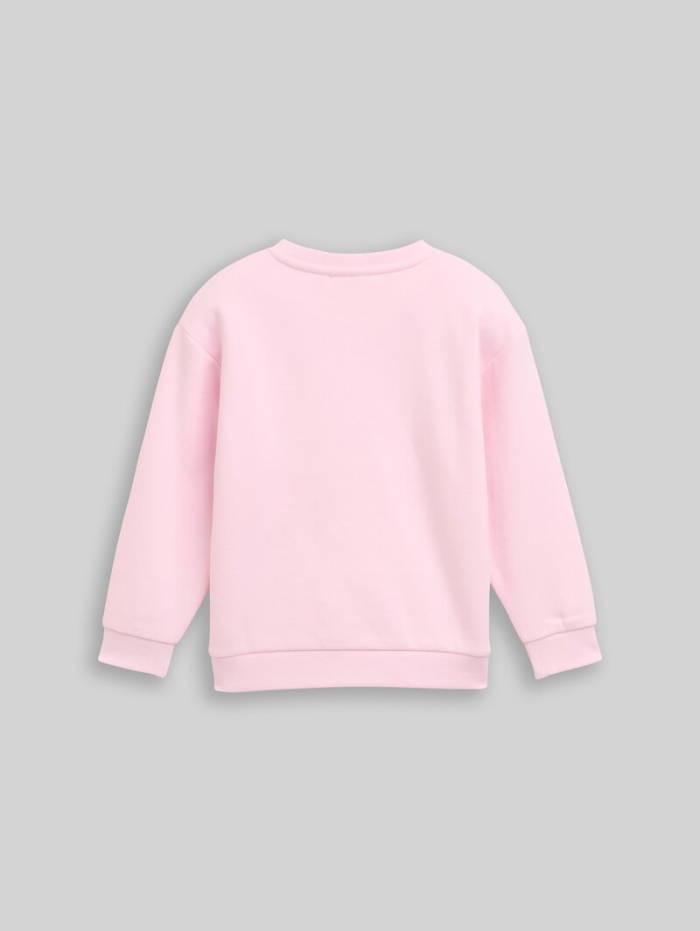 Tom Tailor Oversize Sweatshirt mit Stickerei - Peachskin Tom Tailor Oversize Sweatshirt mit Stickerei - Peachskin