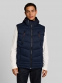 Tom Tailor Puffer-Weste mit abnehmbarer Kapuze - Sky Captain Blue Tom Tailor Puffer-Weste mit abnehmbarer Kapuze - Sky Captain Blue