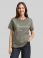 Tom Tailor T-Shirt mit Print - Cloudy Green Tom Tailor T-Shirt mit Print - Cloudy Green