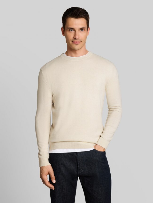 Tom Tailor Strickpullover mit Kaschmir-Anteil - Soft Cloud Melange Tom Tailor Strickpullover mit Kaschmir-Anteil - Soft Cloud Melange