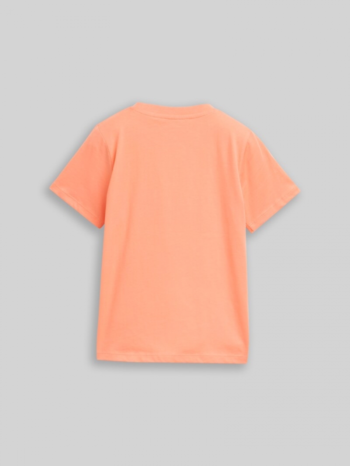 Tom Tailor Glow-in-the-Dark T-Shirt - Bright Coral Tom Tailor Glow-in-the-Dark T-Shirt - Bright Coral