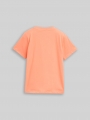 Tom Tailor Glow-in-the-Dark T-Shirt - Bright Coral