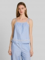 Tom Tailor Blusentop mit Streifenmuster - Blue White Vertical Stripe Tom Tailor Blusentop mit Streifenmuster - Blue White Vertical Stripe