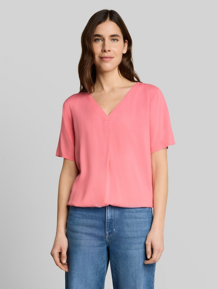 Tom Tailor Bluse aus Viskose - Soft Fuchsia Pink Tom Tailor Bluse aus Viskose - Soft Fuchsia Pink