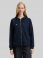 Tom Tailor Hoodie Sweatjacke aus Scuba - Sky Captain Blue Tom Tailor Hoodie Sweatjacke aus Scuba - Sky Captain Blue