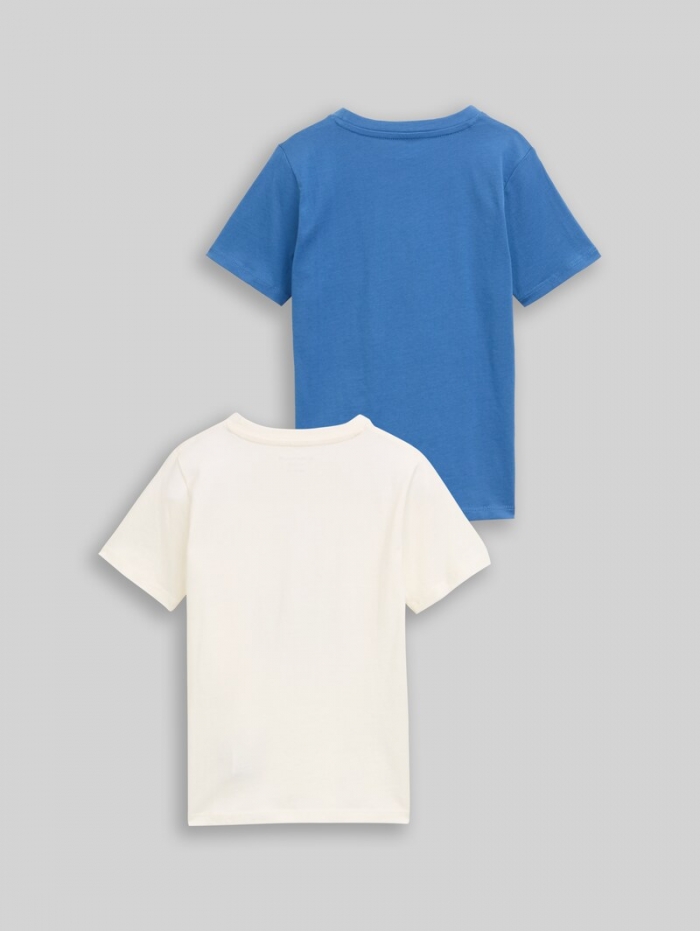 Tom Tailor T-Shirt im 2er-Pack - Wool White Tom Tailor T-Shirt im 2er-Pack - Wool White