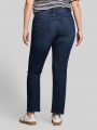 Tom Tailor Plus Size - TTPLUS SLIM Jeans mit Leo-Print im Umschlag - Dark Blue Denim Tom Tailor Plus Size - TTPLUS SLIM Jeans mit Leo-Print im Umschlag - Dark Blue Denim