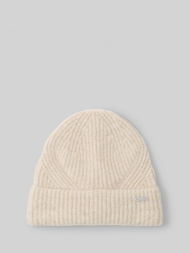 Tom Tailor Beanie Mütze - Sand Stone Beige Melange Tom Tailor Beanie Mütze - Sand Stone Beige Melange