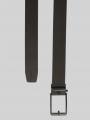 Tom Tailor TTDAVID Ledergürtel mit eckiger Dornschließe - Black Uni Tom Tailor TTDAVID Ledergürtel mit eckiger Dornschließe - Black Uni