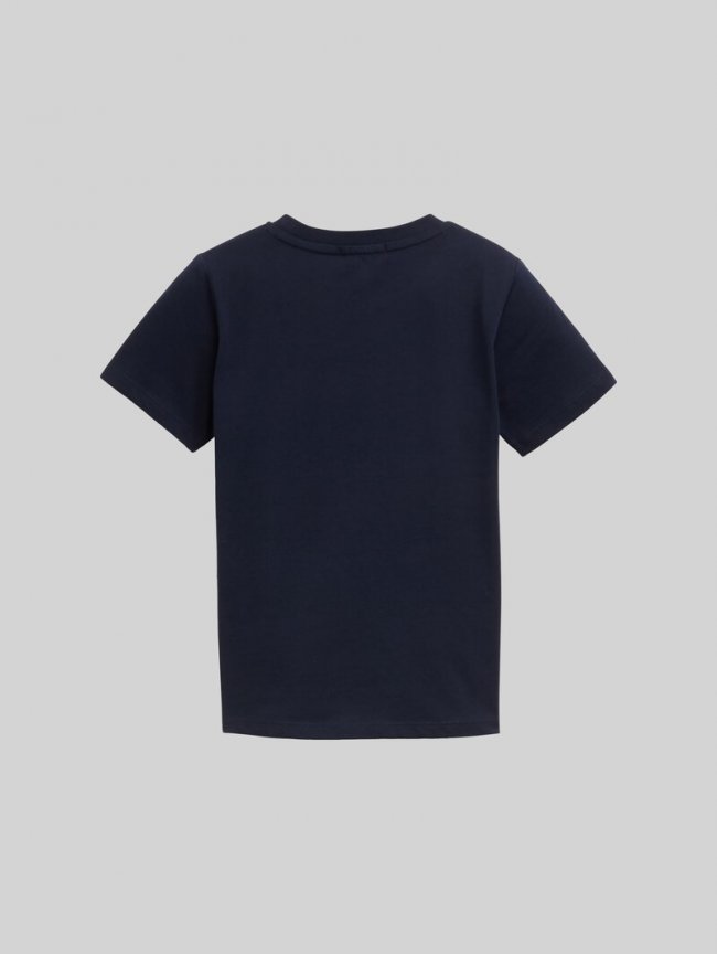 Tom Tailor Glow-in-the-Dark T-Shirt - Sky Captain Blue Tom Tailor Glow-in-the-Dark T-Shirt - Sky Captain Blue