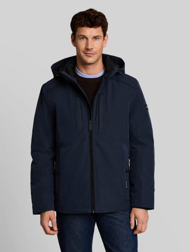 Tom Tailor Funktionsjacke mit abnehmbarer Kapuze - Sky Captain Blue Tom Tailor Funktionsjacke mit abnehmbarer Kapuze - Sky Captain Blue