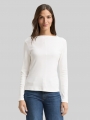 Tom Tailor Slim Fit Langarmshirt - Whisper White Tom Tailor Slim Fit Langarmshirt - Whisper White