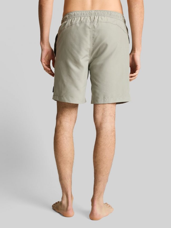 Tom Tailor Badeshorts mit Kordelzug - Greyish Shadow Olive Tom Tailor Badeshorts mit Kordelzug - Greyish Shadow Olive